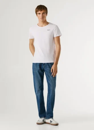 2er-Pack Stretch-Baumwoll-T-Shirts