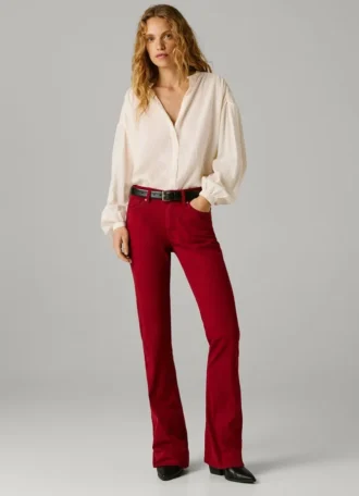 5-Pocket-Hose mit ausgestelltem Schnitt