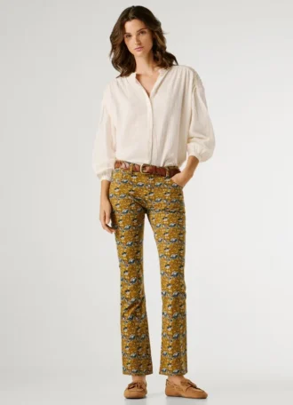 5-Pocket-Hose mit ausgestelltem Schnitt