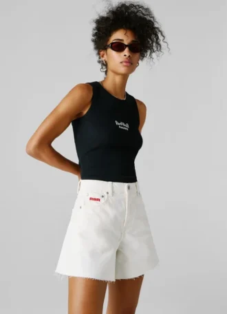 A-Linien-Jeansshorts