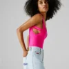 A-Linien-Shorts aus festem Denim