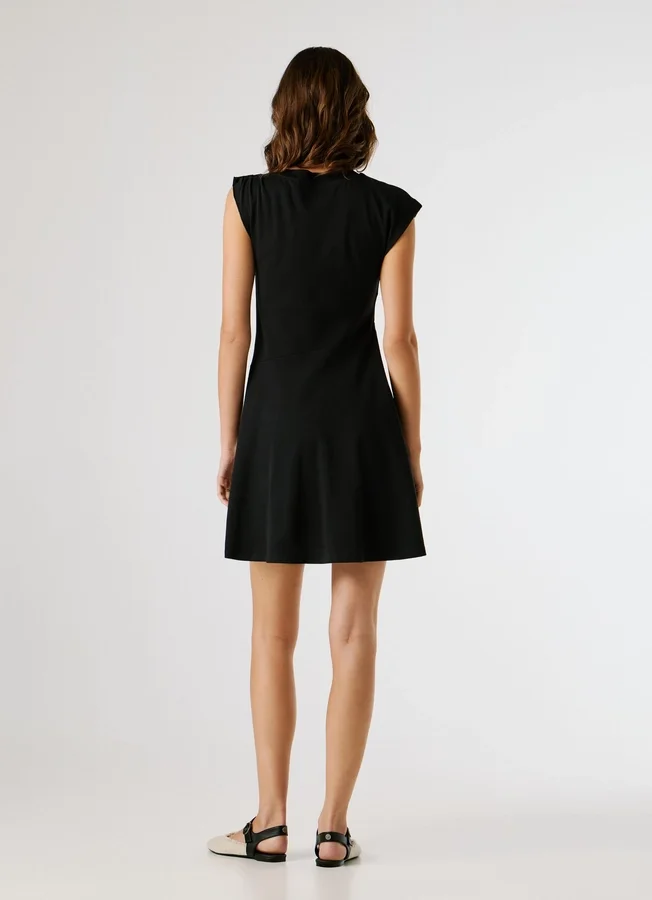 Asymmetrisches Minikleid Asymmetrisches Minikleid