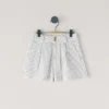 Ausgestellte gestreifte Shorts Ausgestellte gestreifte Shorts