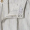 Ausgestellte gestreifte Shorts Ausgestellte gestreifte Shorts