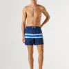 Badehose im Color-Block-Design
