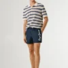 Badehose mit aufgedrucktem Logo
