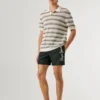 Badehose mit aufgedrucktem Logo