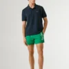Badehose mit aufgedrucktem Logo