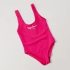 Badehose mit aufgedrucktem Logo