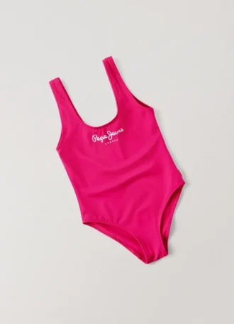 Badehose mit aufgedrucktem Logo