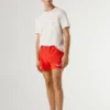 Badehose mit aufgedrucktem Logo