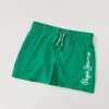 Badehose mit aufgedrucktem Logo