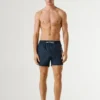 Badehose mit aufgedrucktem Logo