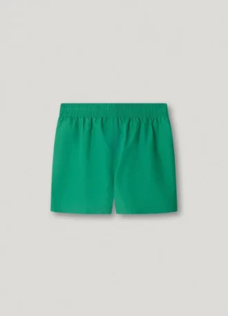 Badehose mit aufgedrucktem Logo