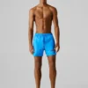 Badehose mit aufgedrucktem Logo