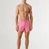 Badehose mit aufgedrucktem Logo