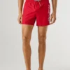 Badehose mit aufgedrucktem Logo