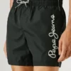 Badehose mit aufgedrucktem Logo