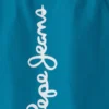 Badehose mit aufgedrucktem Logo