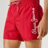 Badehose mit aufgedrucktem Logo