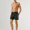 Badehose mit aufgedrucktem Logo