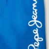 Badehose mit aufgedrucktem Logo