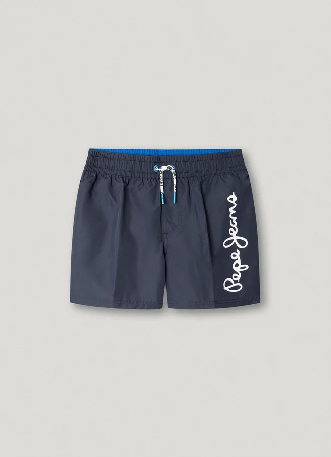 Badehose mit aufgedrucktem Logo Badehose mit aufgedrucktem Logo