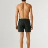 Badehose mit aufgedrucktem Logo