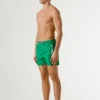 Badehose mit aufgedrucktem Logo