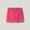 Badehose mit aufgedrucktem Logo