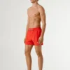 Badehose mit aufgedrucktem Logo