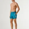 Badehose mit aufgedrucktem Logo