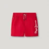 Badehose mit aufgedrucktem Logo