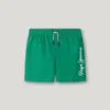 Badehose mit aufgedrucktem Logo