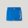 Badehose mit aufgedrucktem Logo