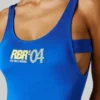 Badehose mit aufgedrucktem Logo