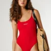 Badehose mit aufgedrucktem Logo Badehose mit aufgedrucktem Logo