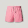 Badehose mit aufgedrucktem Logo
