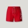 Badehose mit aufgedrucktem Logo