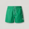 Badehose mit aufgedrucktem Logo