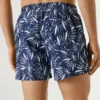 Badeshorts mit Blattmuster