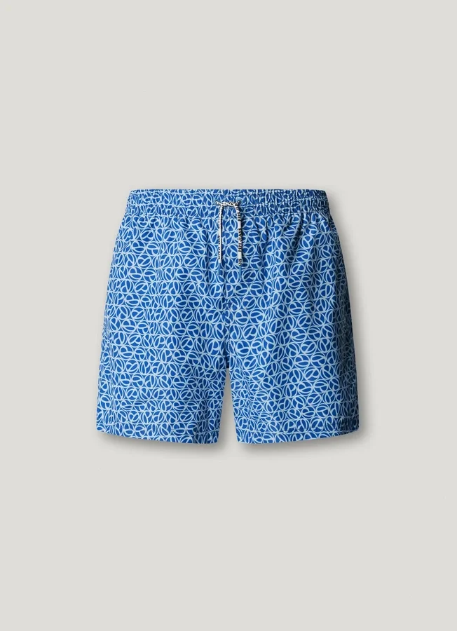 Badeshorts mit durchgehendem Monogramm Badeshorts mit durchgehendem Monogramm