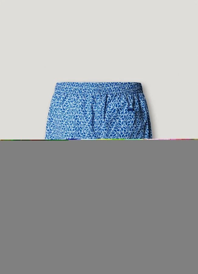 Badeshorts mit durchgehendem Monogramm Badeshorts mit durchgehendem Monogramm