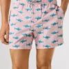 Badeshorts mit Hai-Print Badeshorts mit Hai-Print