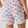 Badeshorts mit Hai-Print Badeshorts mit Hai-Print