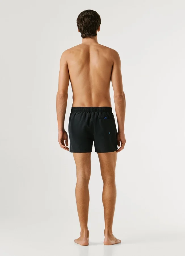 Badeshorts mit rundem Logo Badeshorts mit rundem Logo