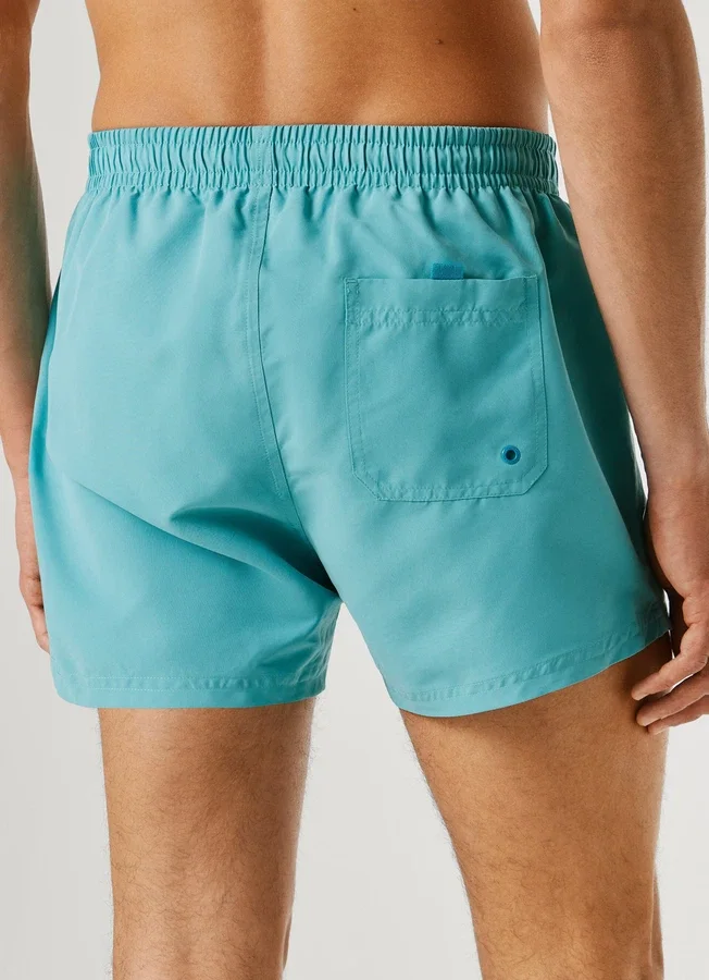 Badeshorts mit rundem Logo Badeshorts mit rundem Logo