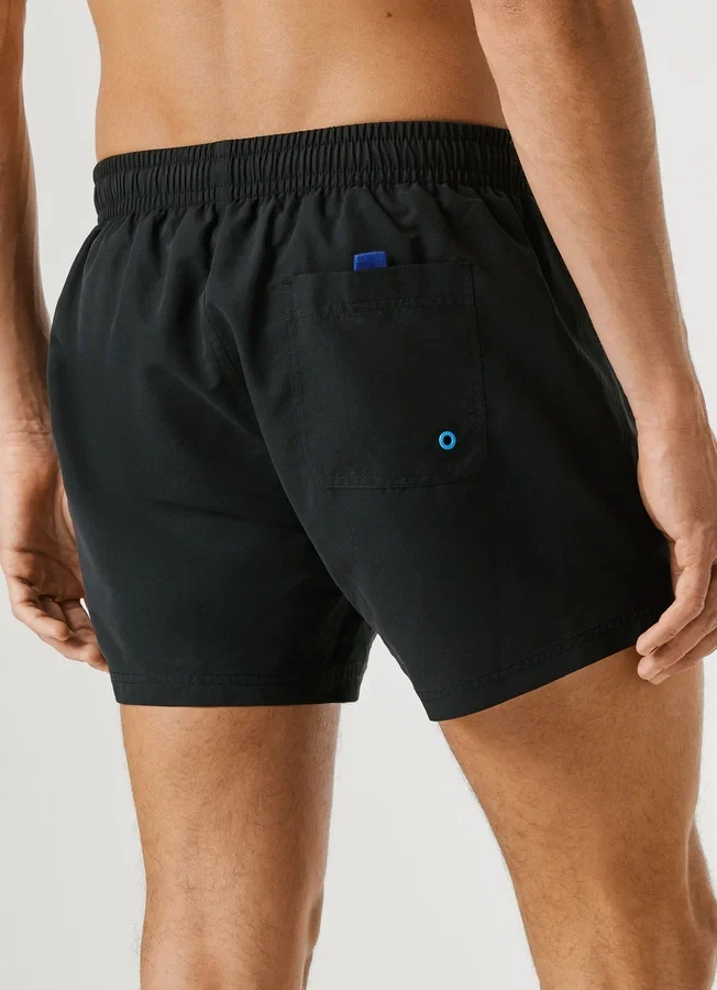 Badeshorts mit rundem Logo Badeshorts mit rundem Logo