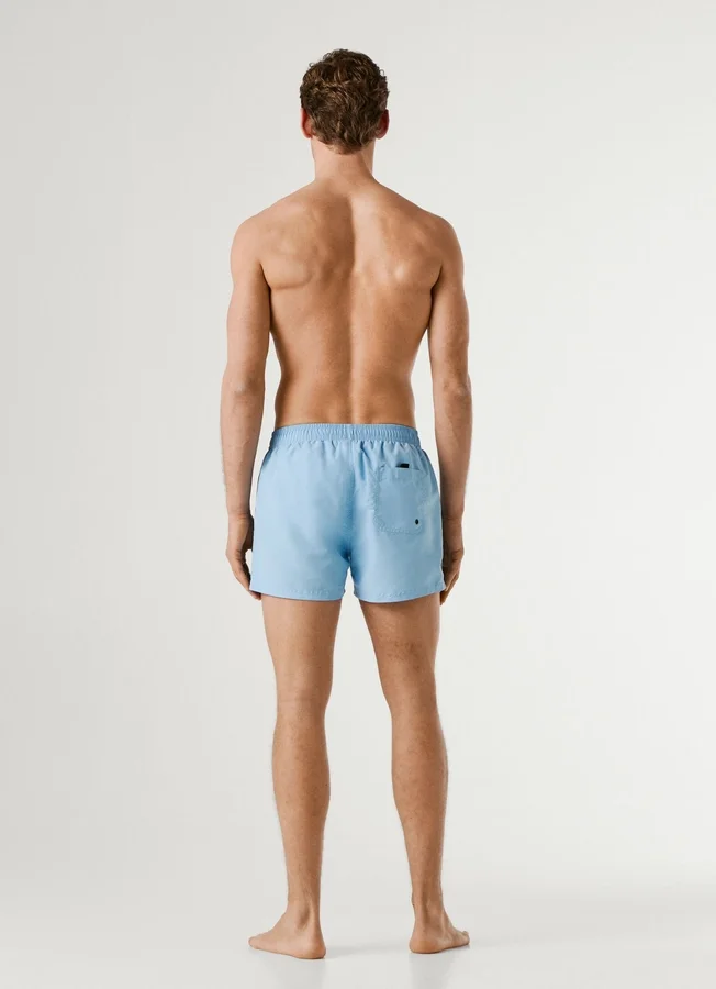 Badeshorts mit rundem Logo Badeshorts mit rundem Logo