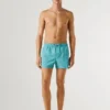 Badeshorts mit rundem Logo Badeshorts mit rundem Logo